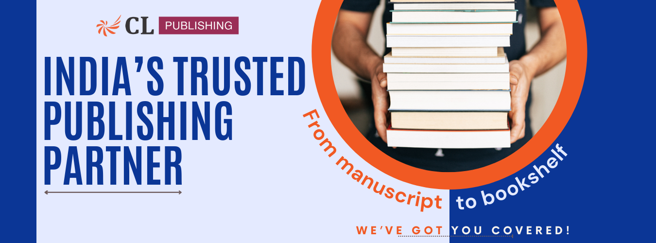 CL Publishing Blue Banner Desk